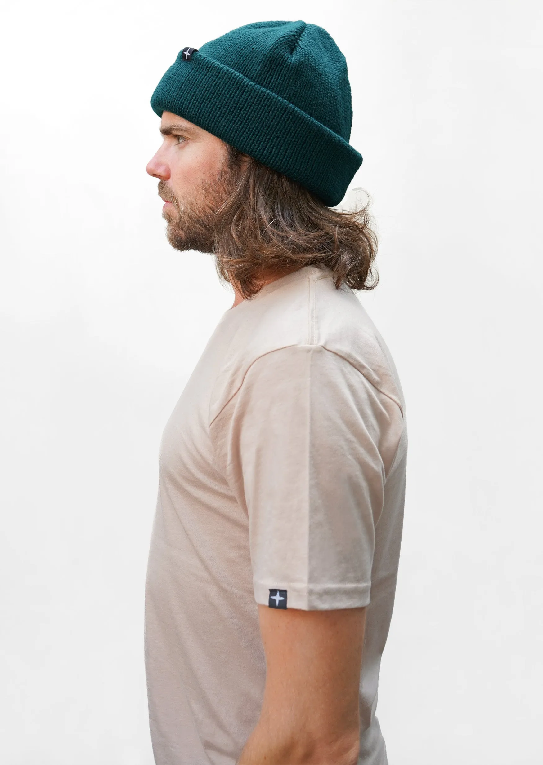 2 t-shirts noir - naturel