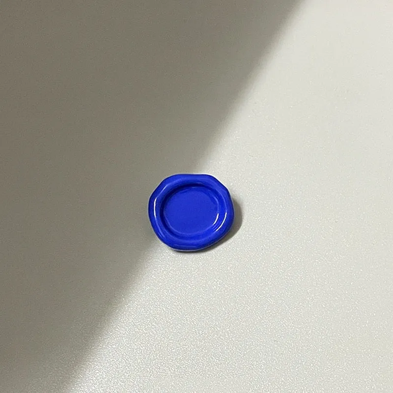 20mm Oval Concave Colorful Metal Shank Buttons for Suit Jackets 20pcs