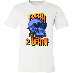 3001C Unisex Jersey Short-Sleeve T-Shirt Fresh 2 Death