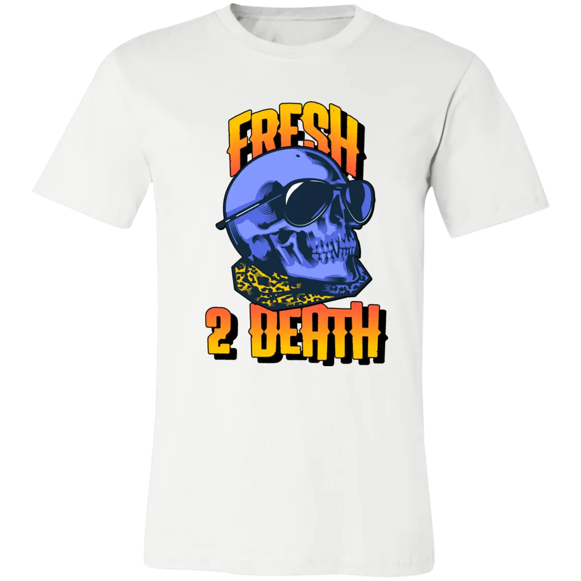 3001C Unisex Jersey Short-Sleeve T-Shirt Fresh 2 Death