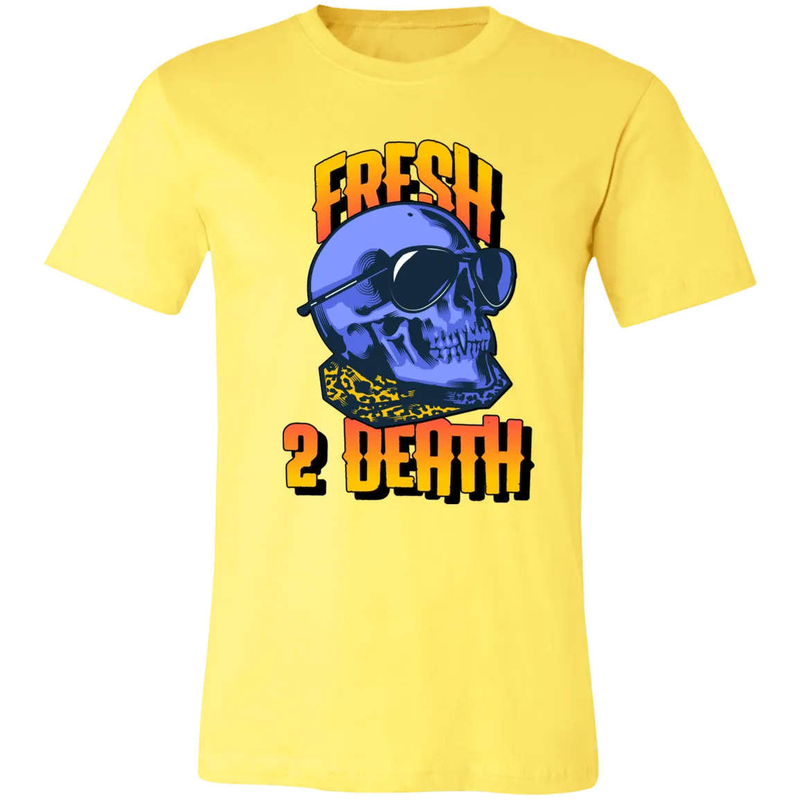 3001C Unisex Jersey Short-Sleeve T-Shirt Fresh 2 Death