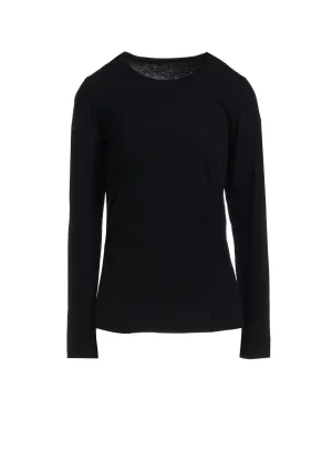 40/-HARD TWIST JERSEY ROUND NECK LONG SLEEVE T