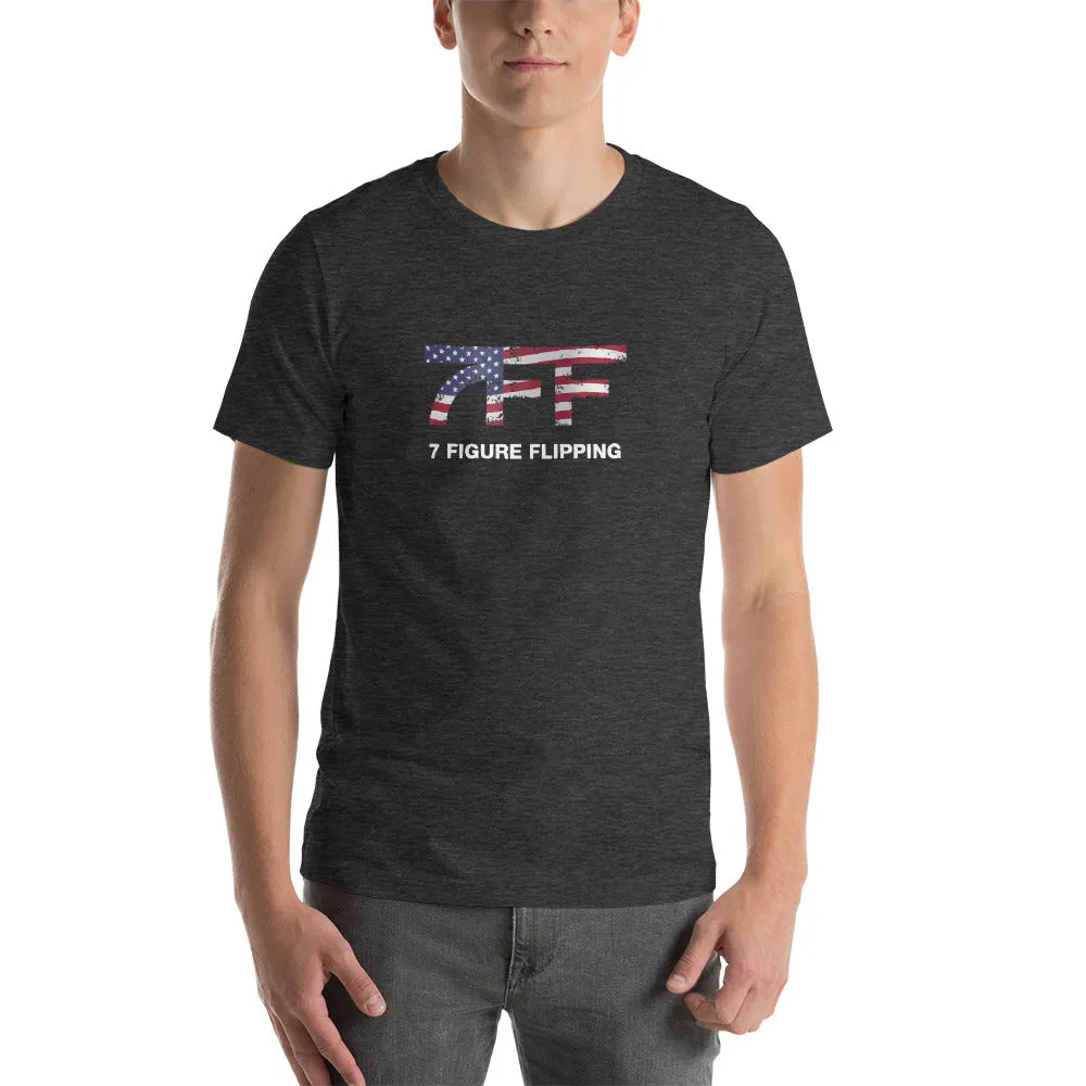7FF American Flag Unisex T-shirt