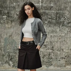 A-Line Black Skirt