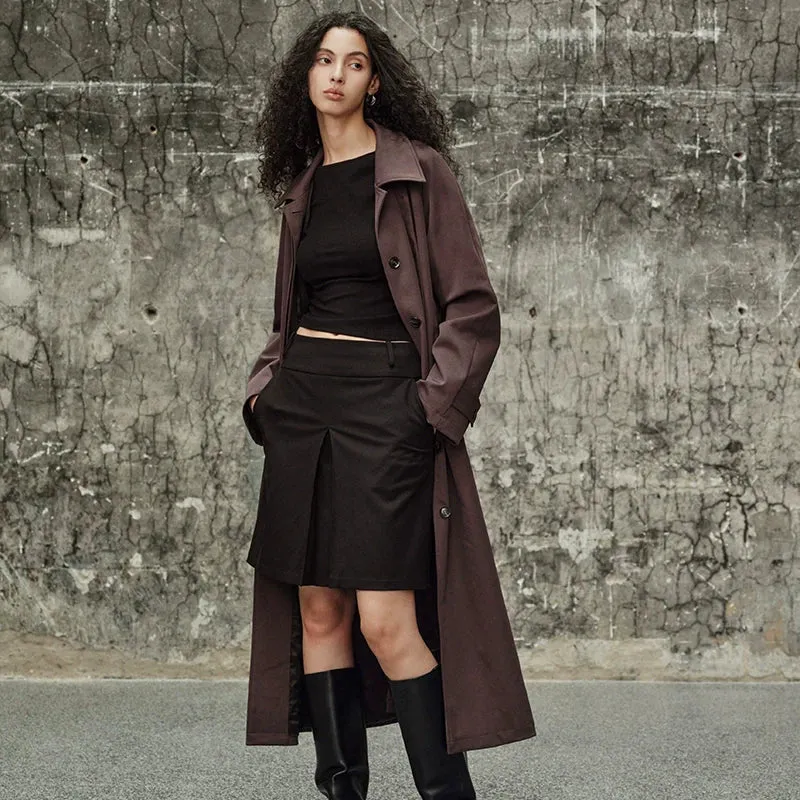 A-Line Black Skirt