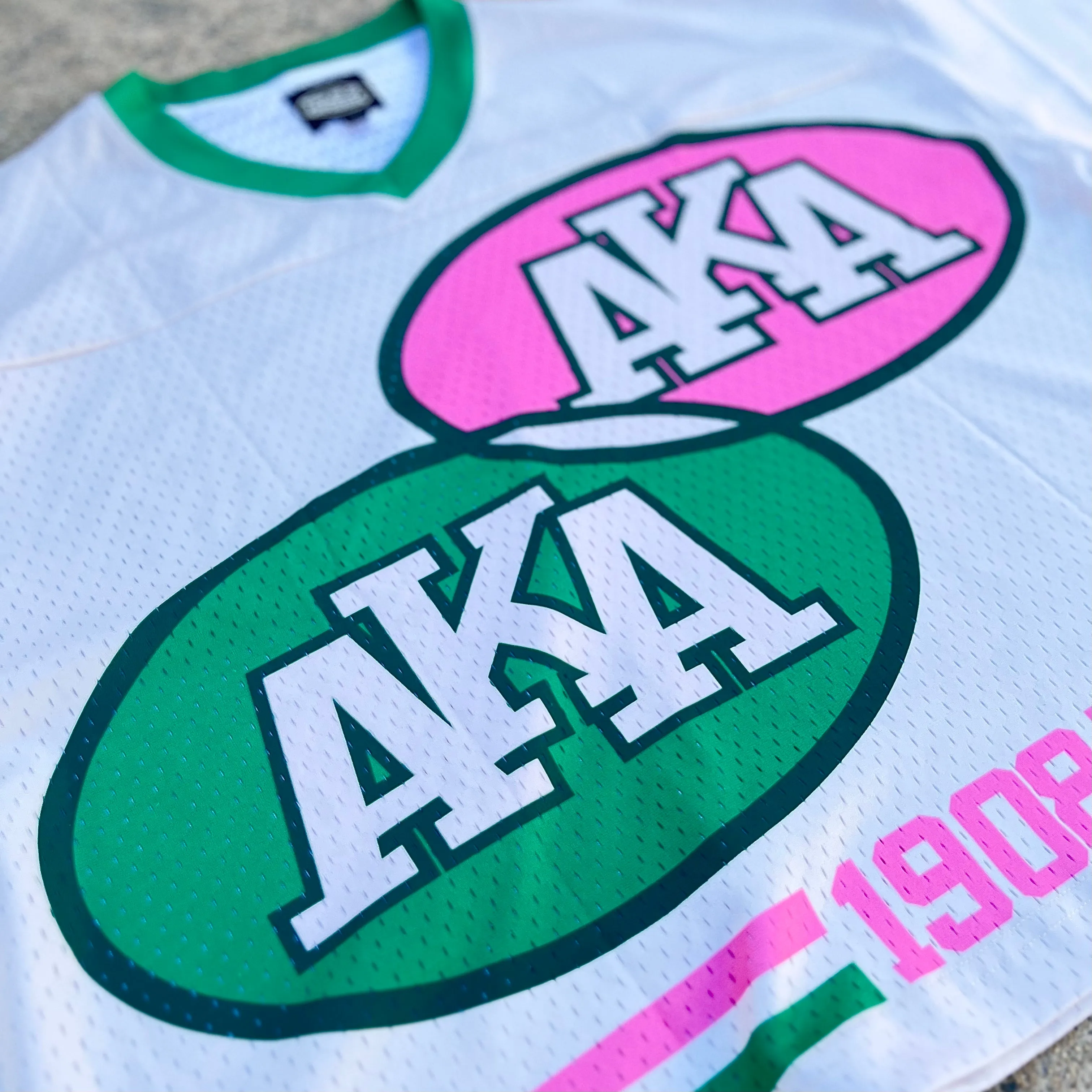 AKA Mesh Jersey (Oversized  Cropped)