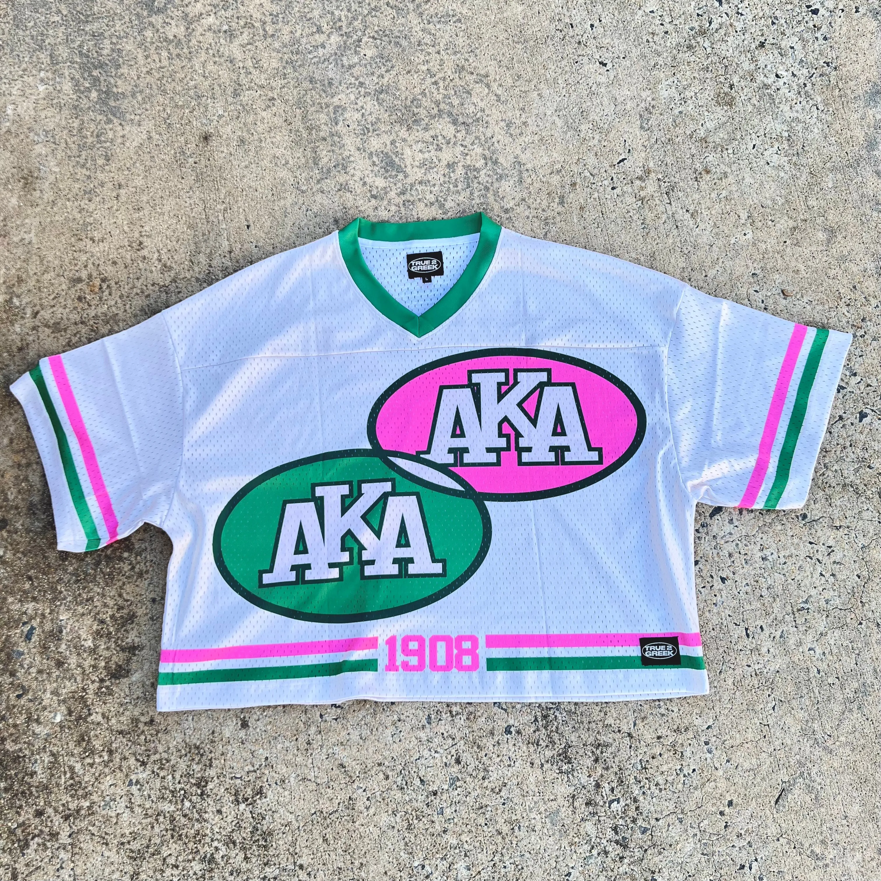 AKA Mesh Jersey (Oversized  Cropped)