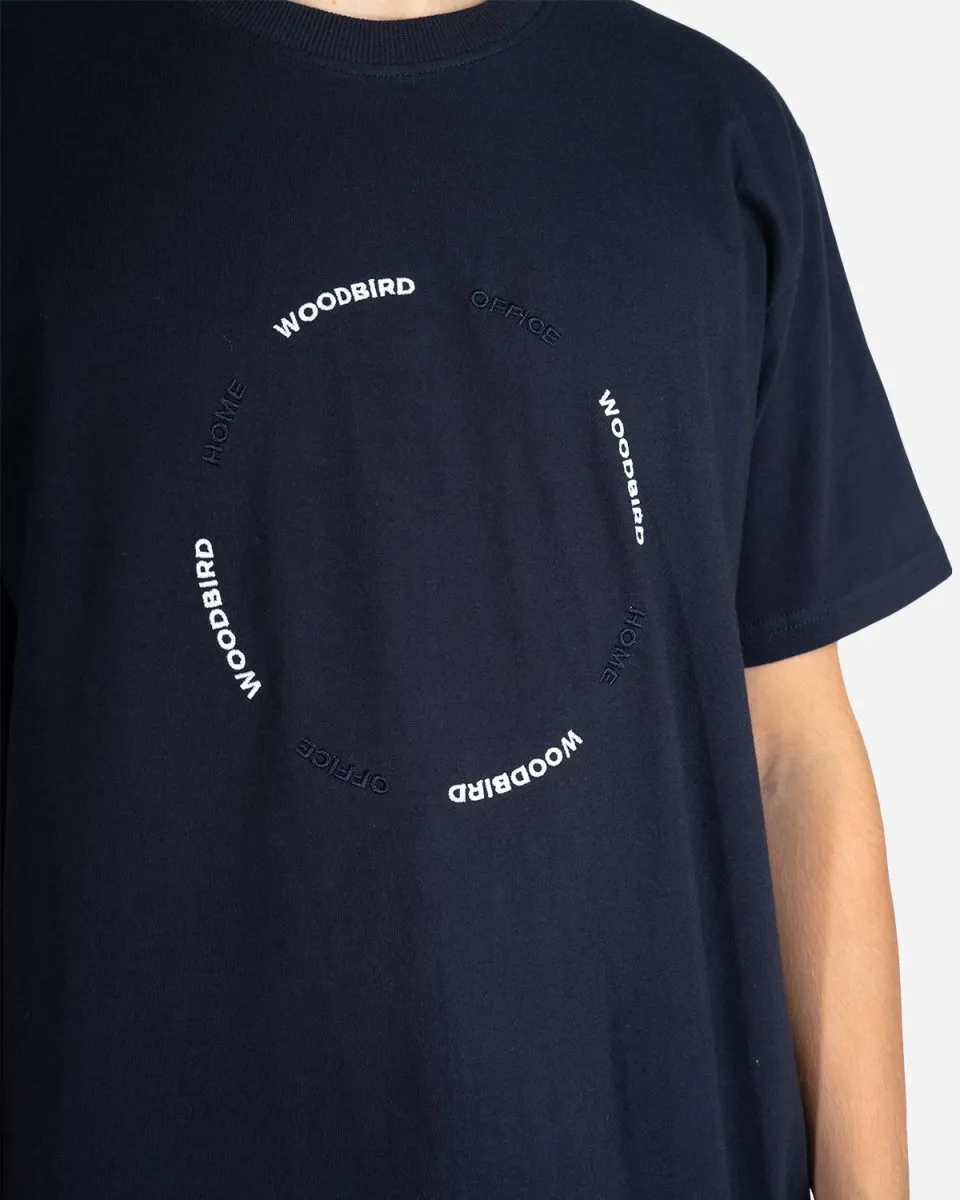 Aklo Sirk Tee - Navy