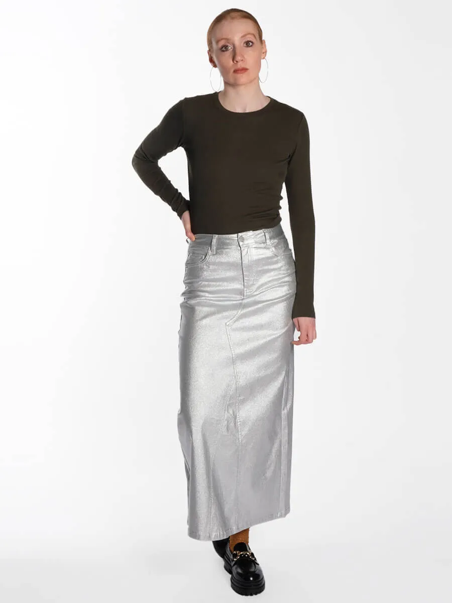 Alexa Long Sleeve Tee - Deep Depths
