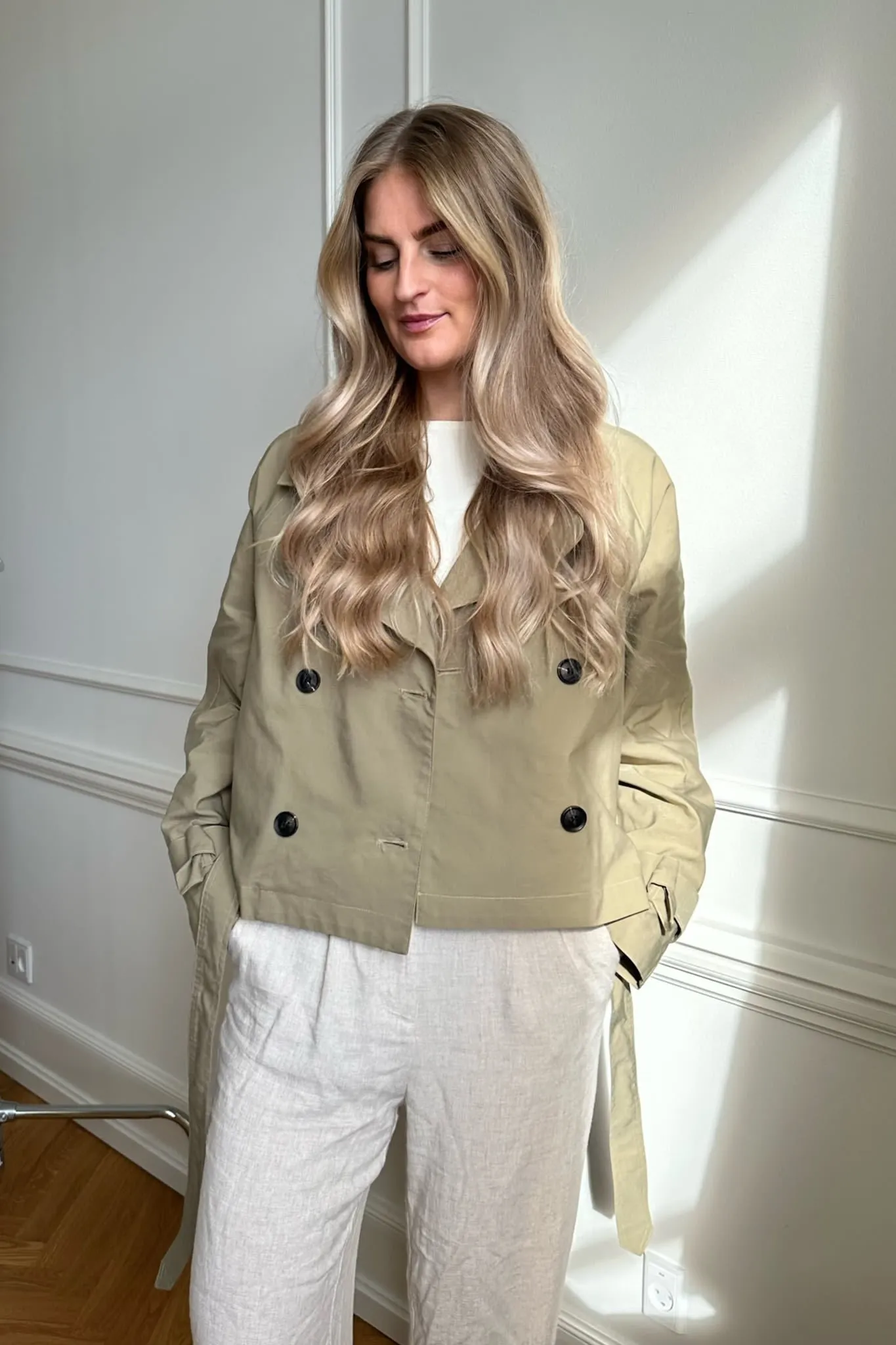 AlmaIC Trenchcoat - Mørk Beige