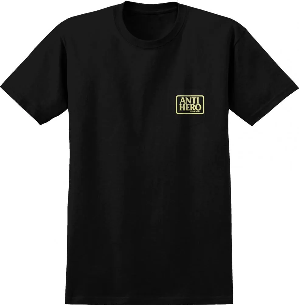 Anti Hero Pocket T-Shirt Reserve - Black / Off White