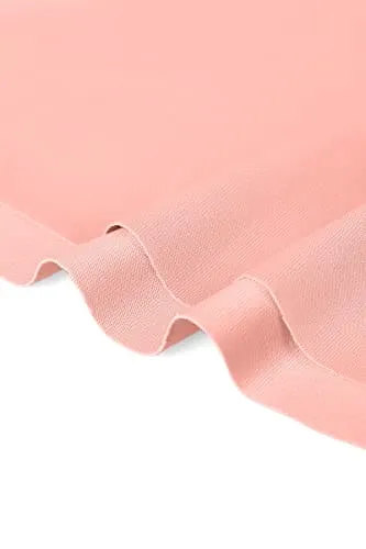ATTRACO Open Back Yoga Shirts for Women Loose Fit Short Sleeve Exercise Gym Tops Coral