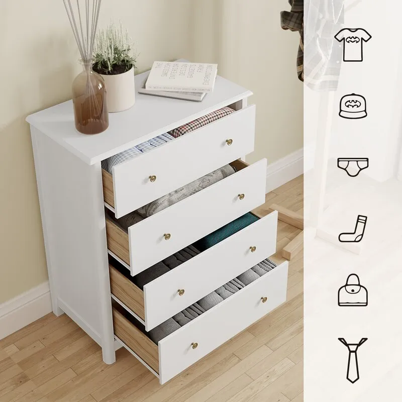 Avenir 4 Drawer Standard Dresser