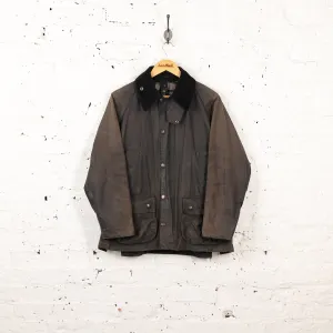 Barbour Classic Bedale Wax Jacket Coat - Blue - S