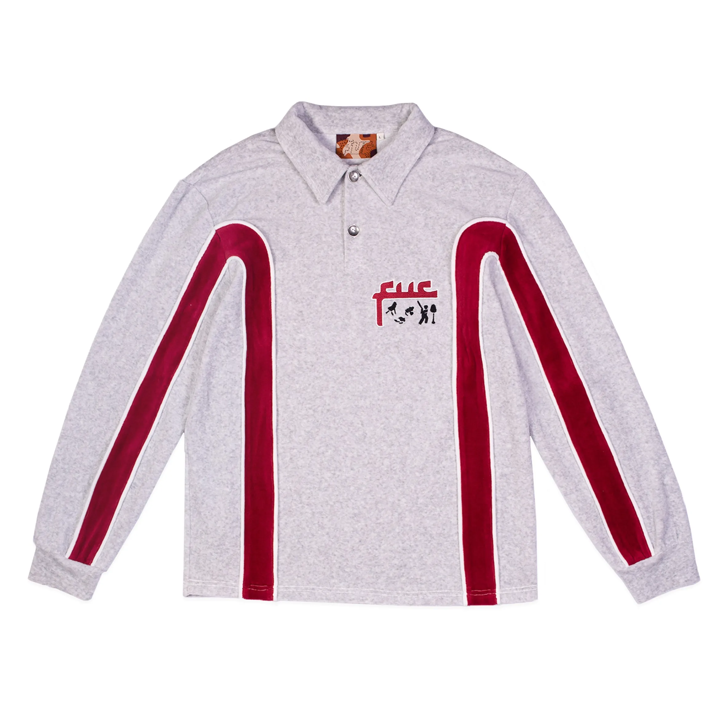 BASEBALL POLO LS