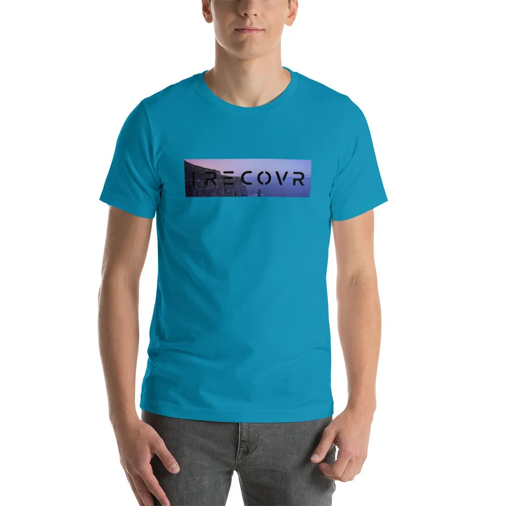 Beach Sunset Unisex Block T-Shirt