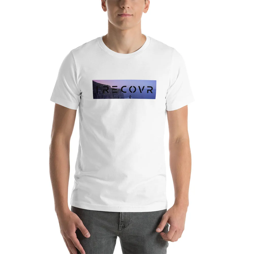 Beach Sunset Unisex Block T-Shirt