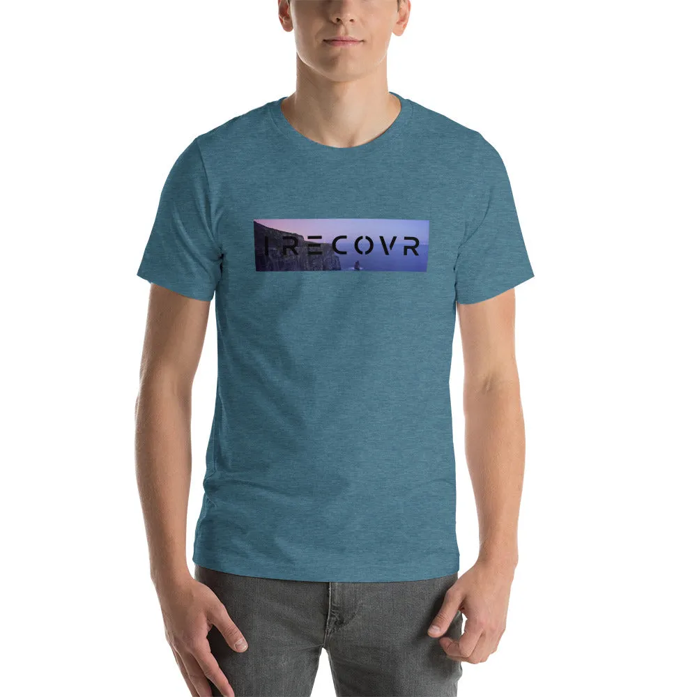 Beach Sunset Unisex Block T-Shirt