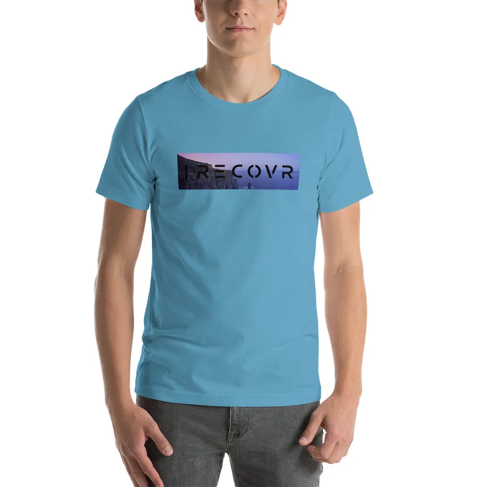 Beach Sunset Unisex Block T-Shirt