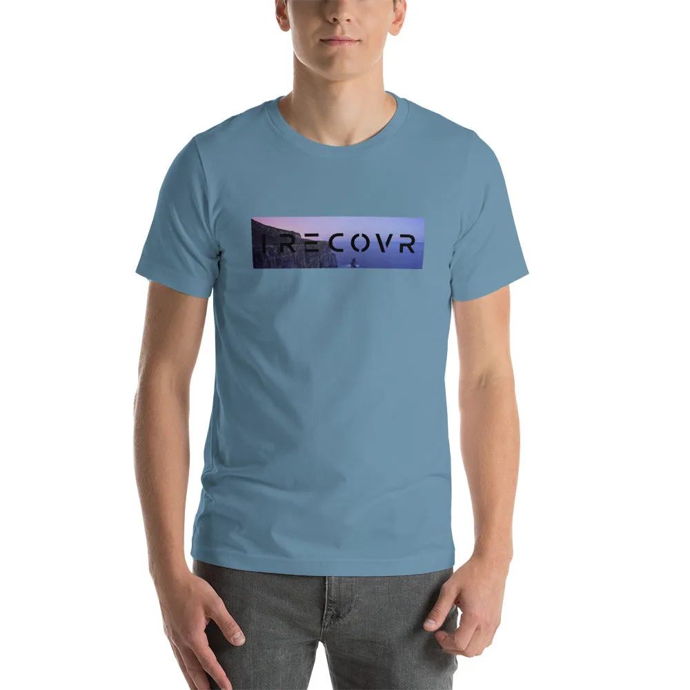 Beach Sunset Unisex Block T-Shirt