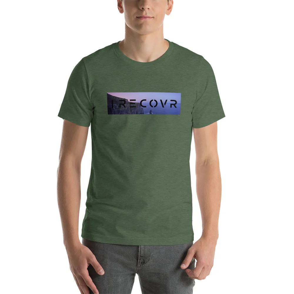 Beach Sunset Unisex Block T-Shirt