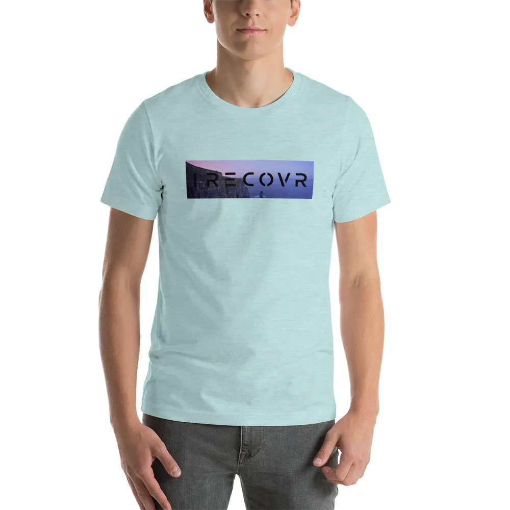 Beach Sunset Unisex Block T-Shirt