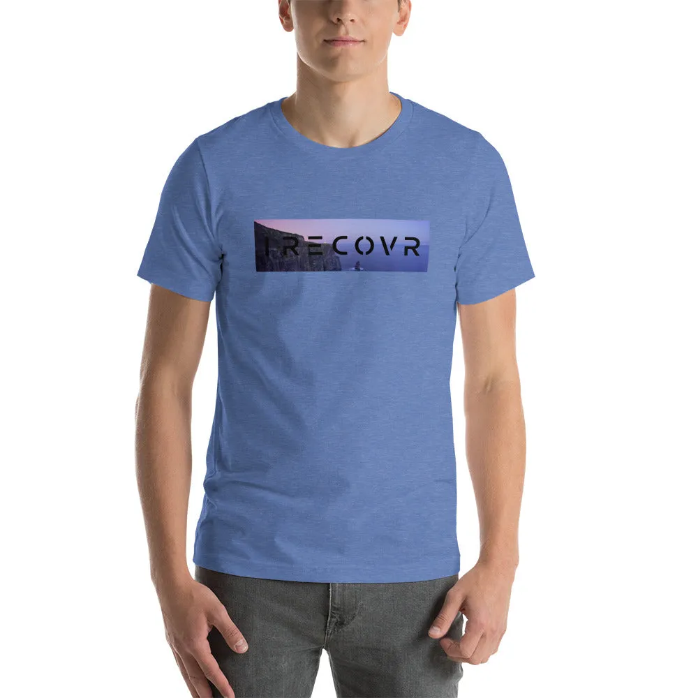 Beach Sunset Unisex Block T-Shirt