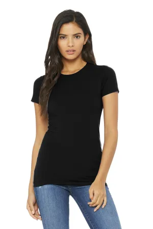BELLA CANVAS  Women's Slim Fit Tee. BC6004 Black