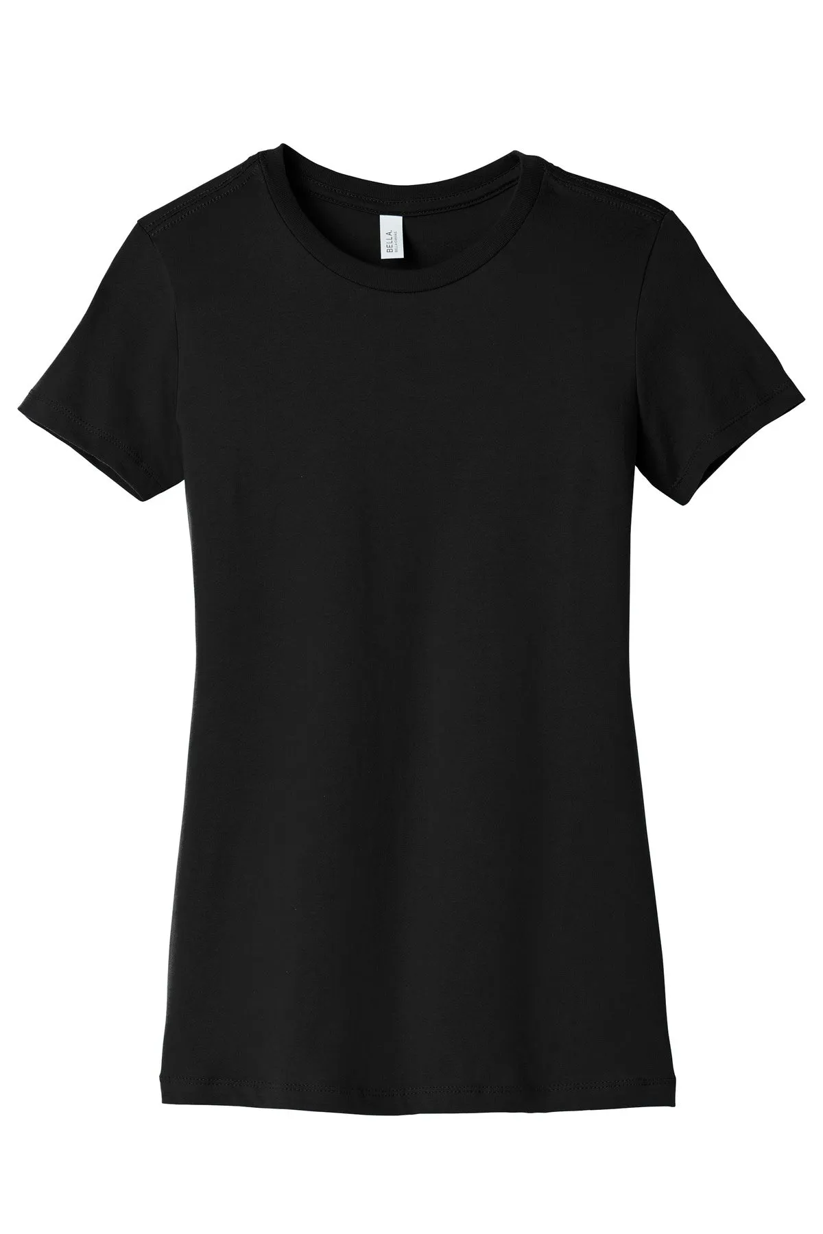 BELLA CANVAS  Women's Slim Fit Tee. BC6004 Black