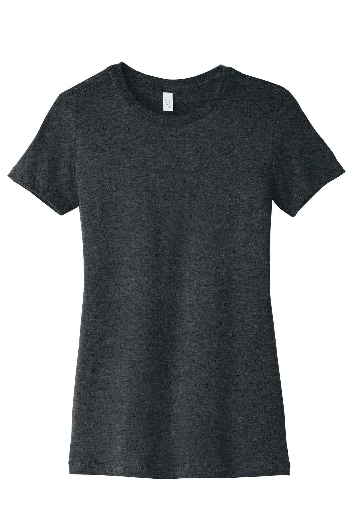 BELLA CANVAS  Women's Slim Fit Tee. BC6004 Dark Grey Heather