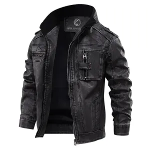 Benne - leather jacket for men