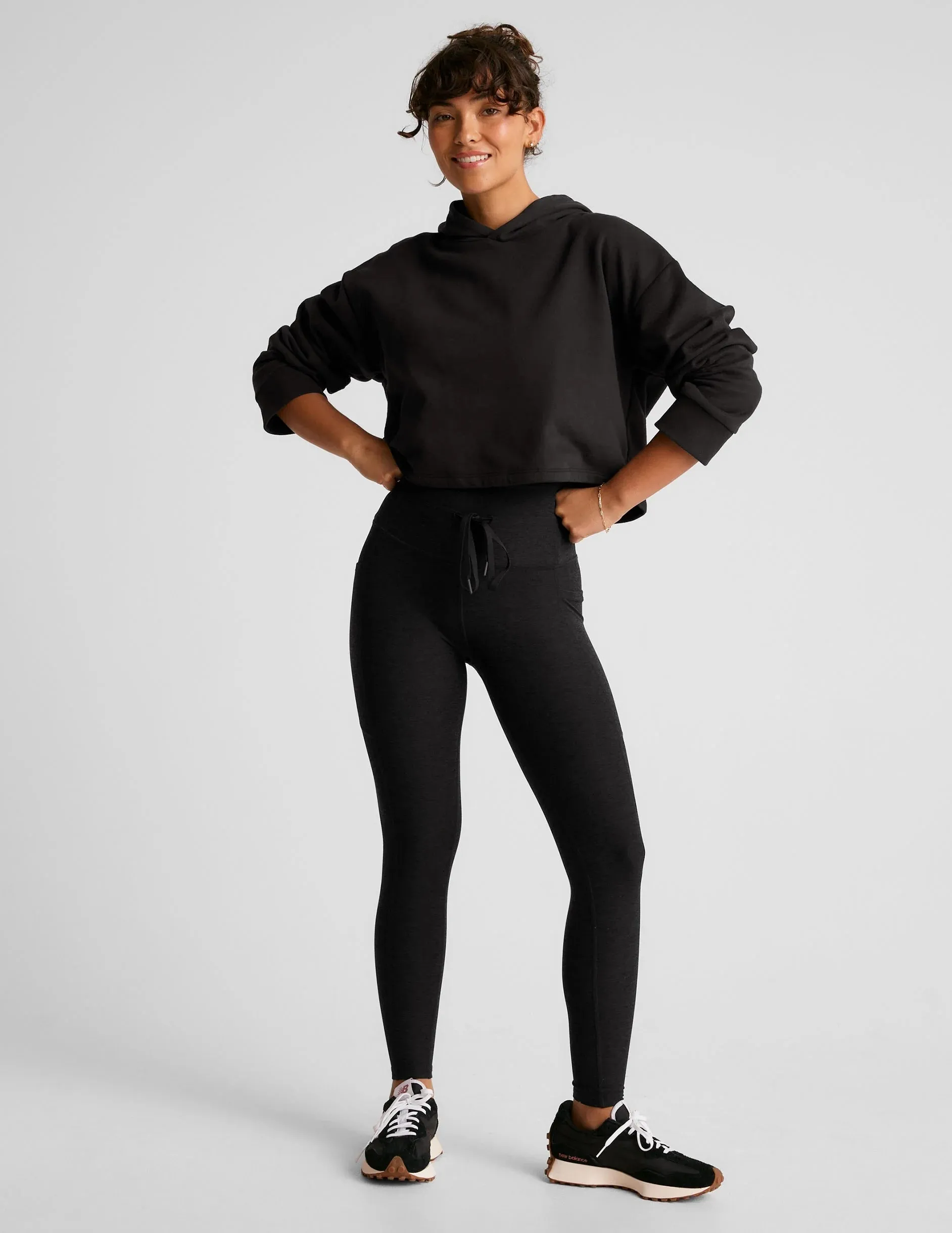 Beyond Yoga Happiness Cropped Hoodie