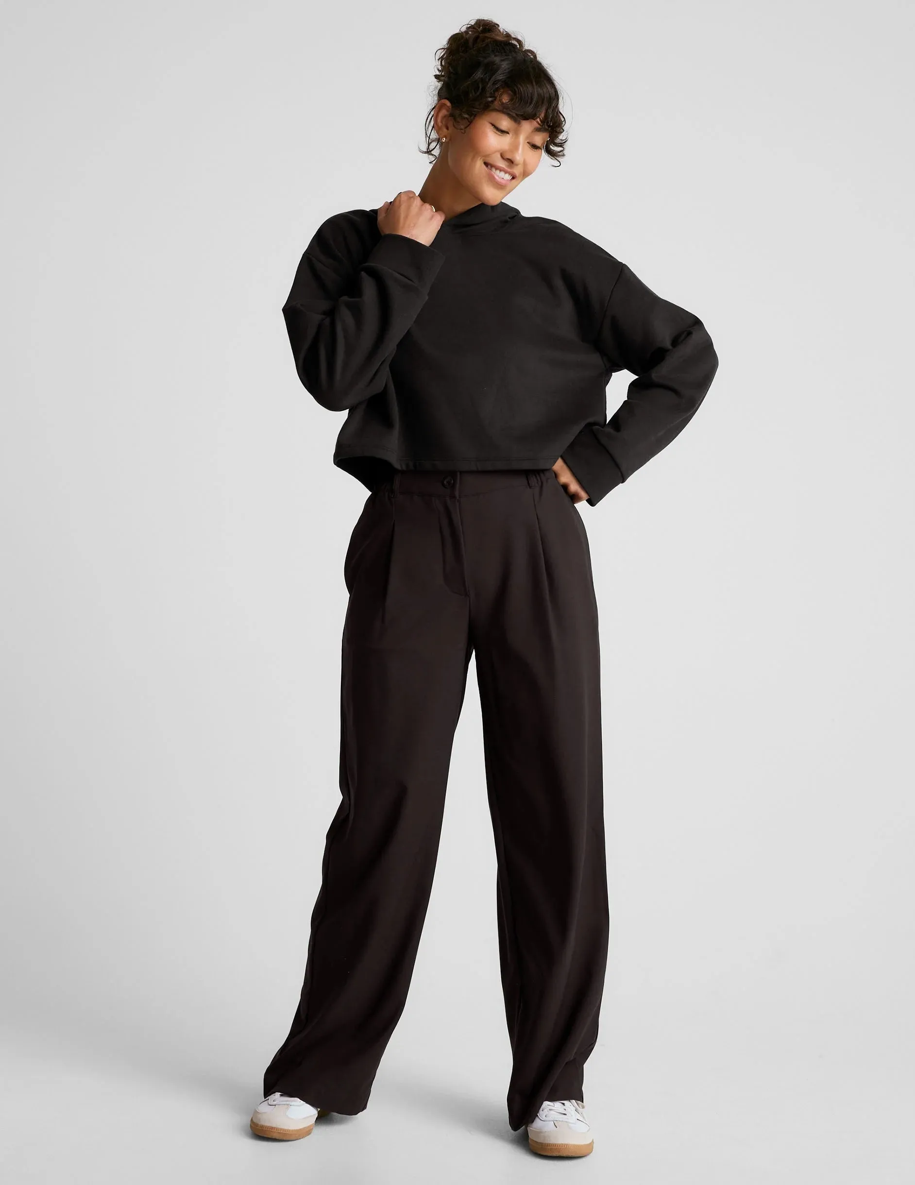 Beyond Yoga Happiness Cropped Hoodie