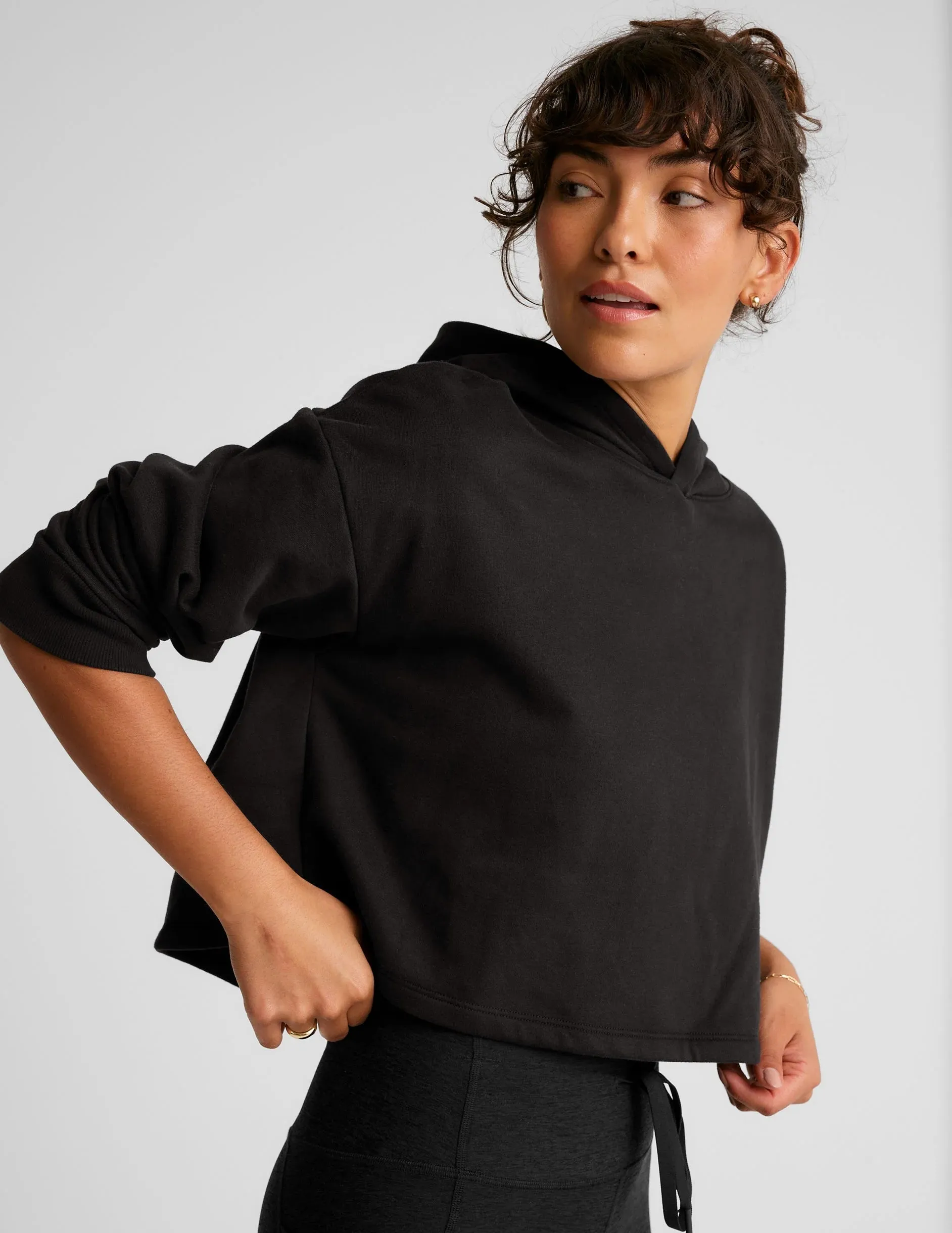 Beyond Yoga Happiness Cropped Hoodie