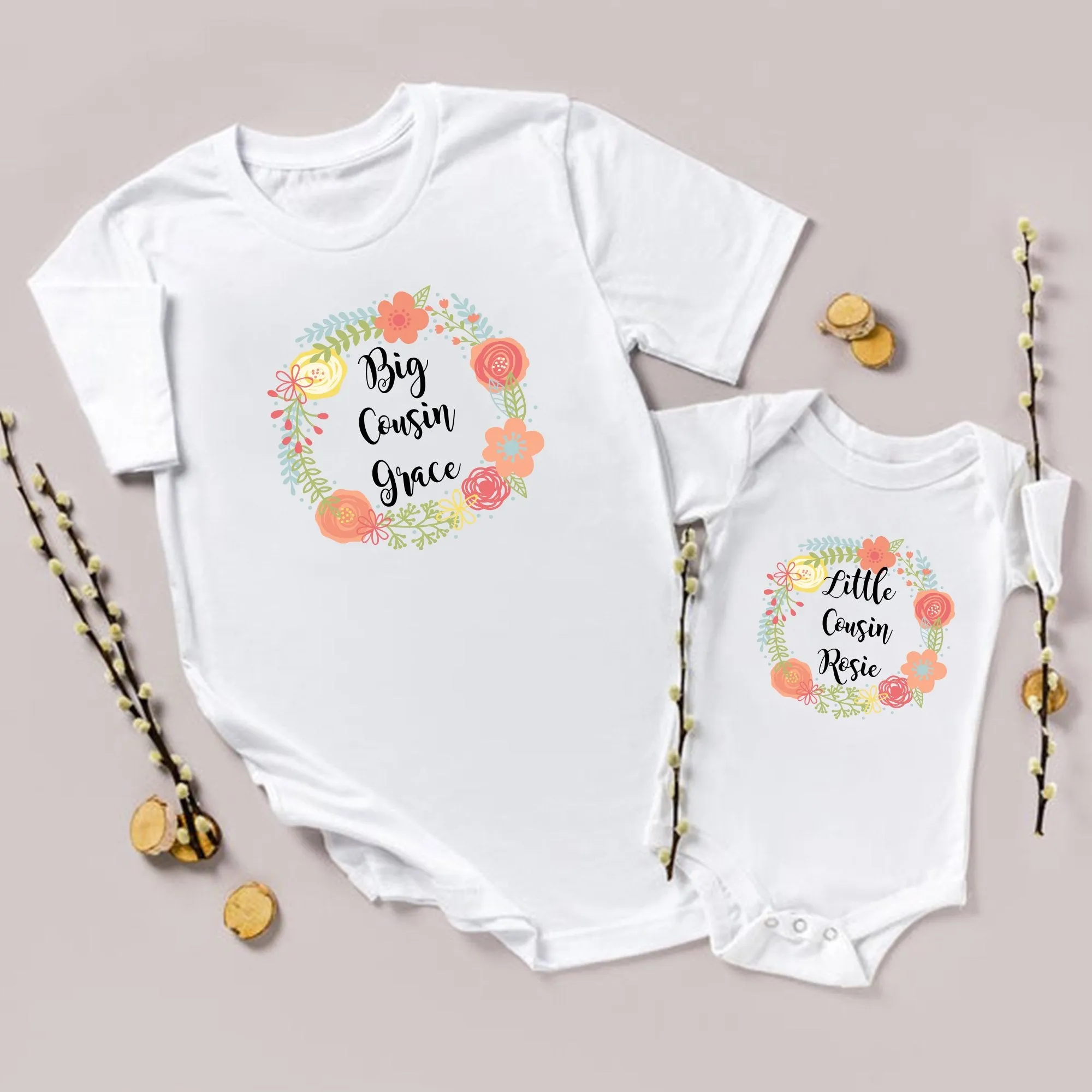 Big Cousin / Little Cousin Matching Set