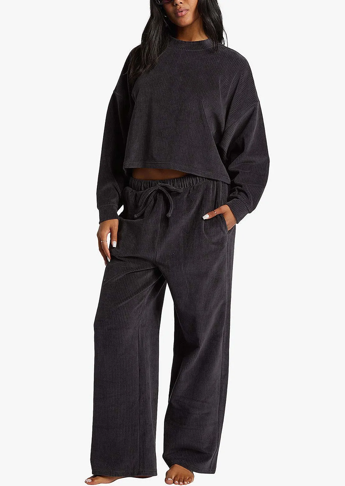 Billabong Women's Sweet Sun Crew Fleece