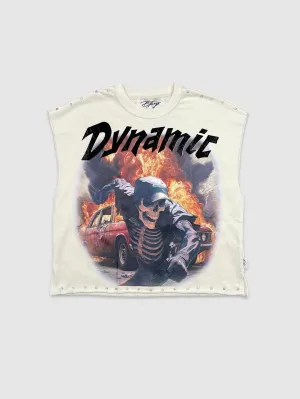 BKYS-MT1293-Dynamic Muscle Crop Tee