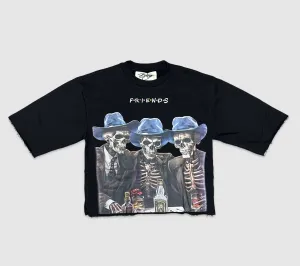 BKYS-T1246-Friends Crop Tee