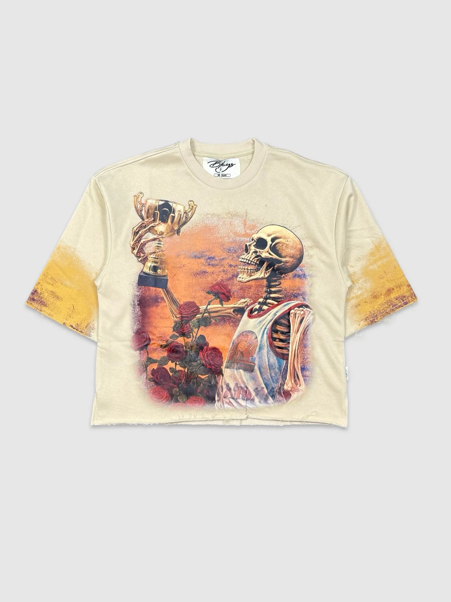 BKYS-T1263-Winner Cropped Tee