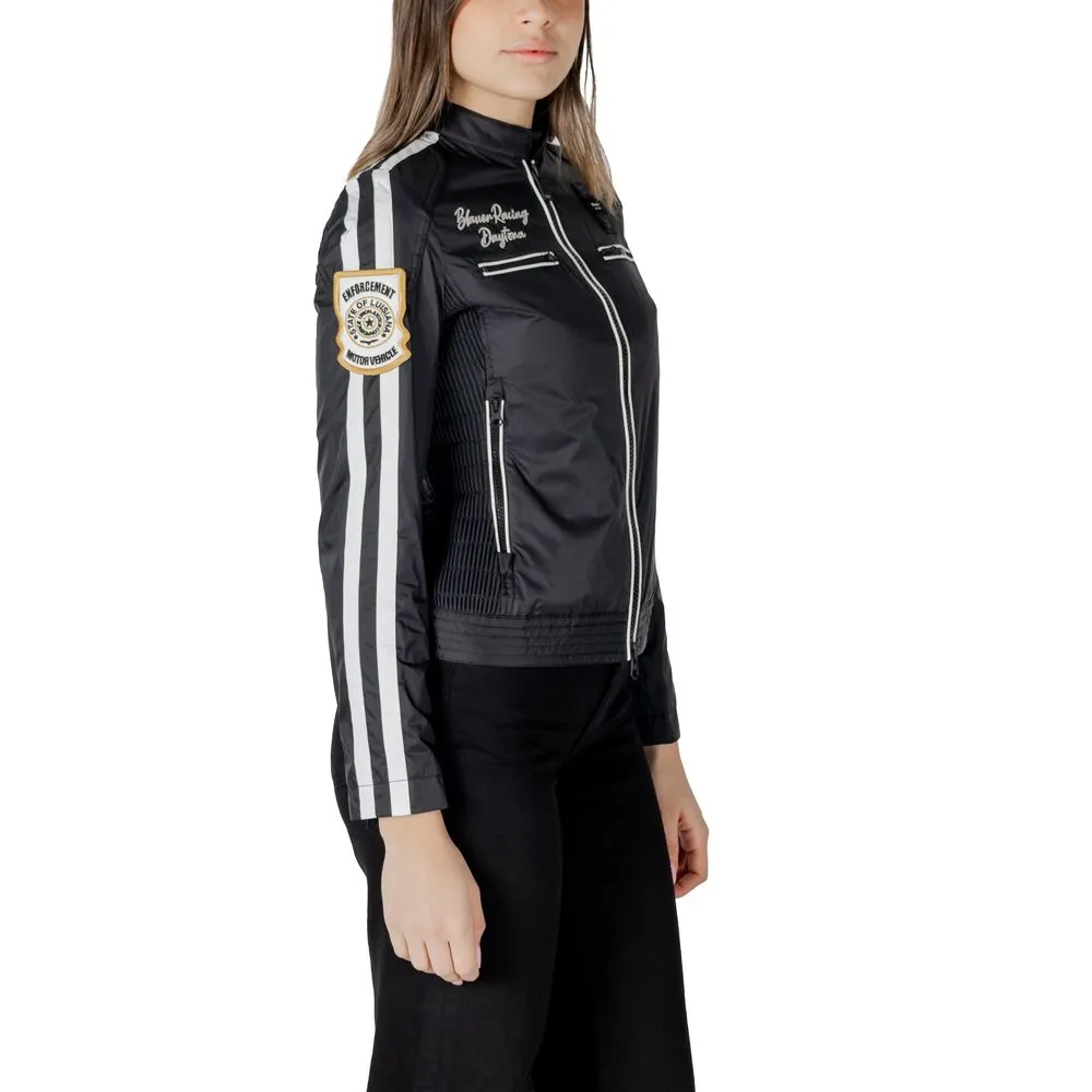 Black Polyamide Jackets & Coat