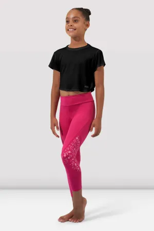 Bloch CZ9332 Kyla Relaxed Fit Cropped Girls T-Shirt
