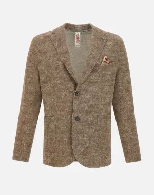 Bob Cotton Blend Slim Fit Blazer