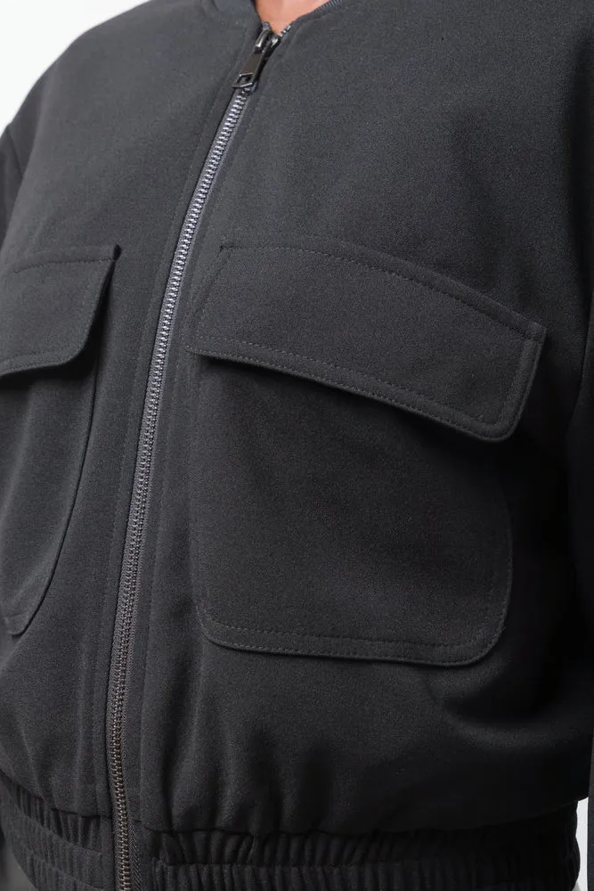 Bomber Jacket Black