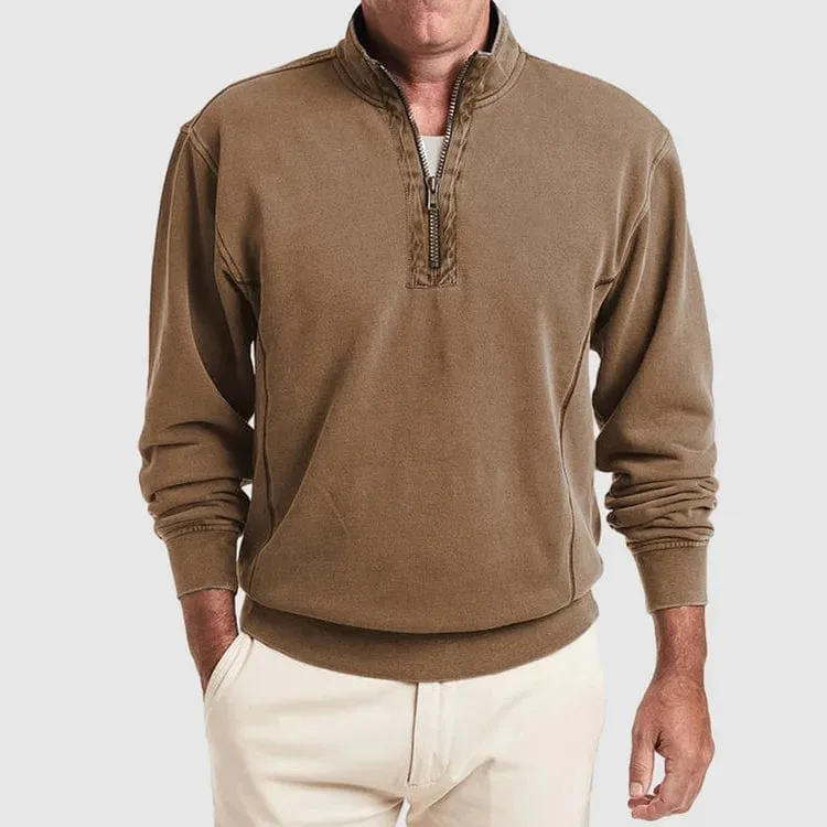 Borccel Quarter-Zip Polo