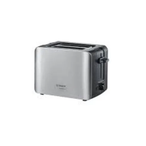 Bosch 2 Slice Compact toaster Comfort Line Stainless steel TAT6A913