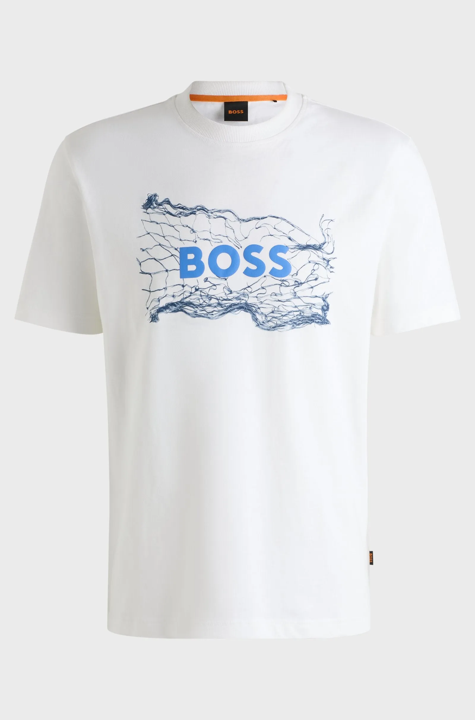 BOSS T-Shirts Regular Fit in Cotton - TE_LOGOSPACE 10262477 01-50539186