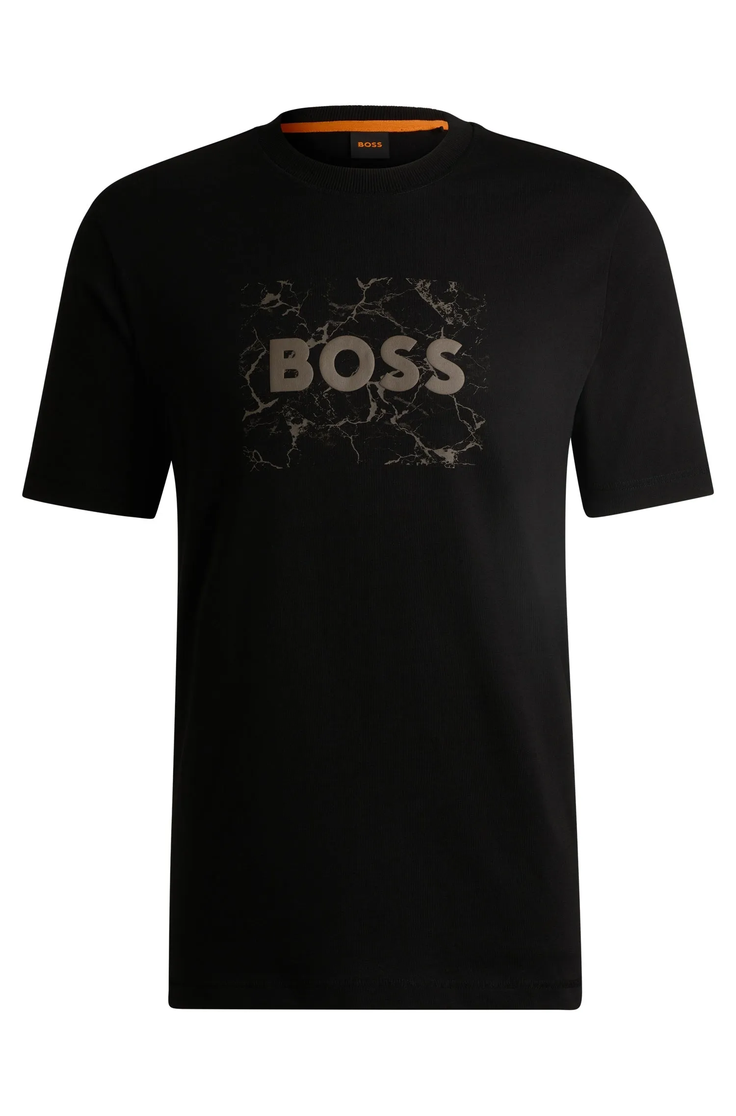 BOSS T-Shirts Regular Fit in Cotton - TE_LOGOSPACE 10262477 01-50539186