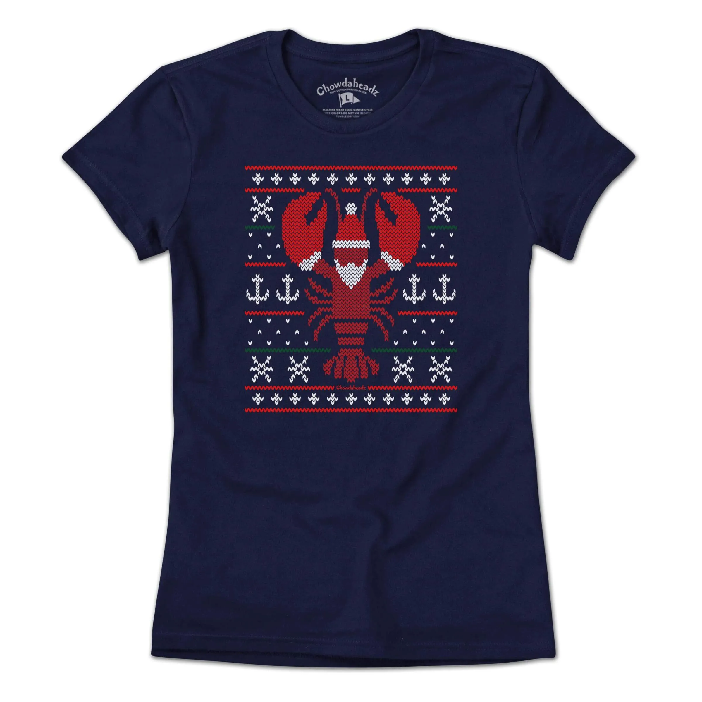 Boston Lobstah Ugly Holiday Sweater T-Shirt