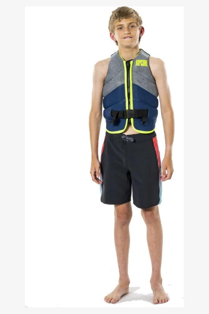 BOYS D/PATROL BUOY VEST - BLUE GREY