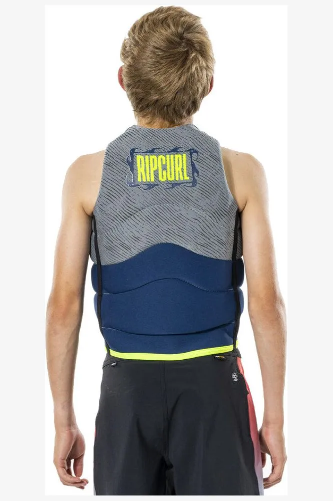 BOYS D/PATROL BUOY VEST - BLUE GREY